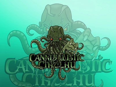 Cannibalistic Cthulhu art characterdesign esport game gaming illustration logo stream streamer streaming twitch twitch logo