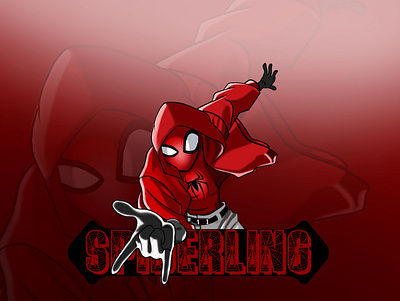 Spiderling characterdesign design esport game gamers gaming illustration logo spiderman stream streamer streaming twitch twitch logo