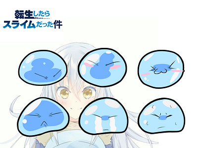 Twitch Emotes - Tensei Shitara Slime Datta Ken