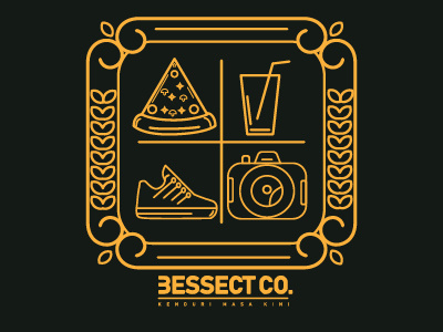 Bessect co. animation branding design earth earth day icon illustration illustrator kleaver logo minimal typography vector