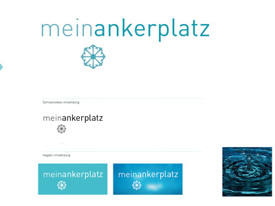 Behance Mockup Mein Ankerplatz branding logo