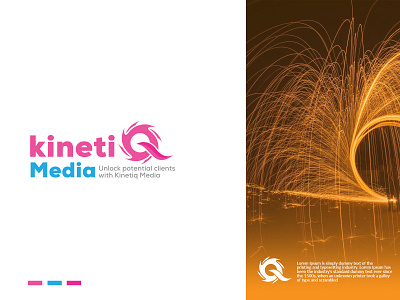 Kinetiq Media logo design