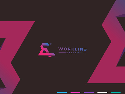 our new logo design. Workline design