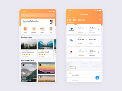 Travel Booking App Exploration