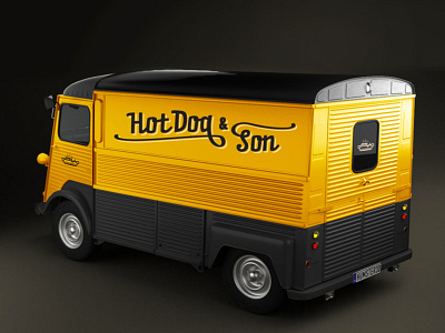 HotDog&Son citroen food foodtruck hotdog hy street truck