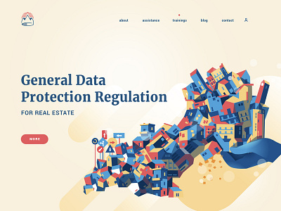 GDPR for Real Estate buiding gdpr law real estate ui