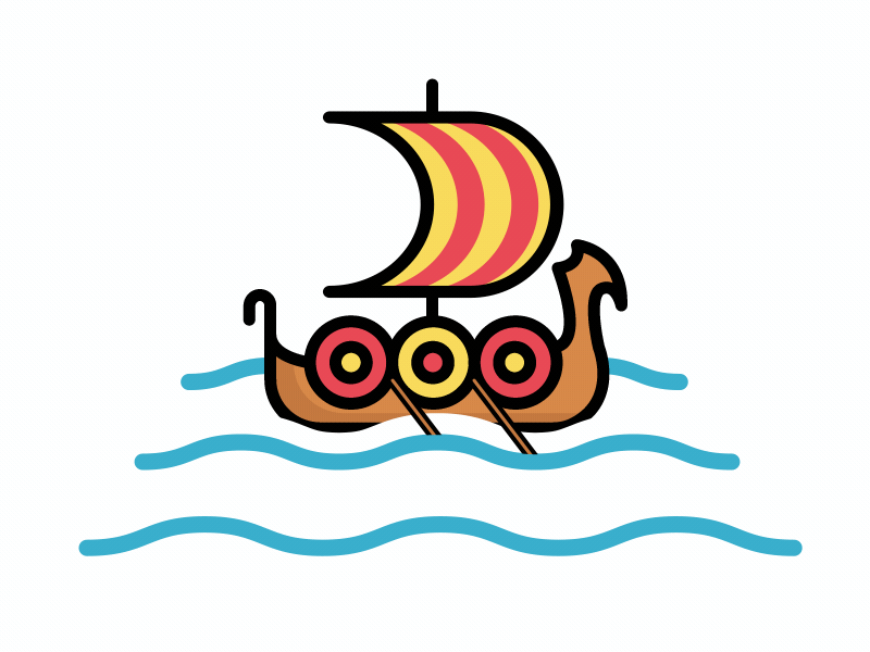 *blows warhorn* Get in loser, we're going pillaging! adobe illustrator after affects animation motion design