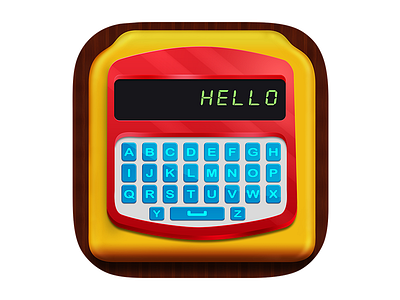 Speak and spell Icon