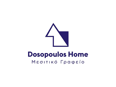 Logo Dosopoulos art direction brand design graphic design logo mark typography