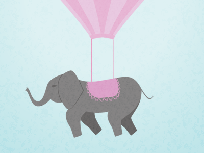 Microtan's Adventure elephant illustration vector