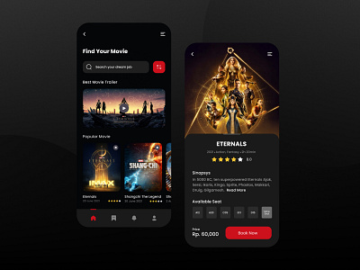 Cinema Reservation App Mobile