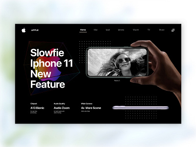 Slowfi Iphone 11 app design illustration iphone 11 sketch slowfie slowfie test typography ui ux web