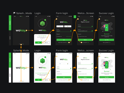 Creatre Wokay Apps With Sketch Apps app design mobile phone sketch ui ux web