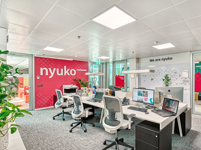 Office Layout for Nyuko architecture architecture design belgium design graphic interior architecture interior design modern spaces