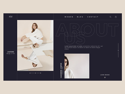 Dark clothing site clothing design fashion typography ux web web development webdesign