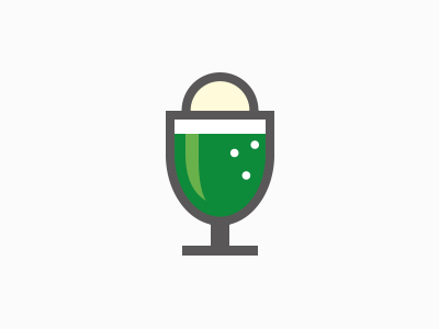 Icon for my business card float ice cream soda icon logo