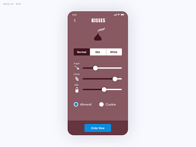 Daily UI Challenge #033 - Customize Product