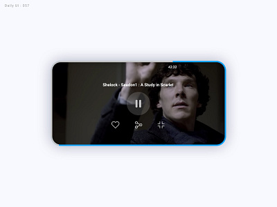 Daily UI Challenge #057 - Video Player - Take2