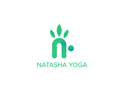 Natasha Logo logo lotus vector yoga yoga logo