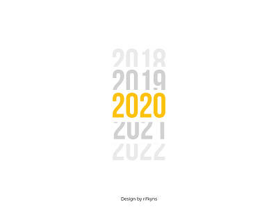 2020 new year typography design 2020 branding design holiday logo new year typography