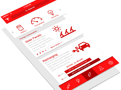 Tesla Energy Consumption consumption energy ios model s native tesla