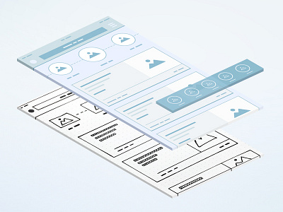 Wireframe Process high fidelity ios low fidelity native wireframes wires