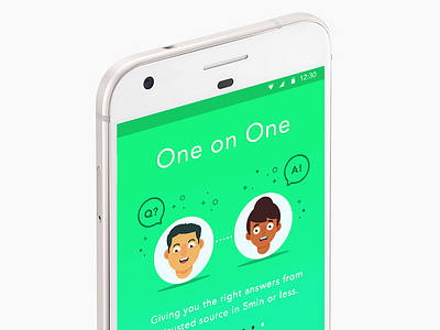 One-on-One 1:1 1x1 messaging app qa