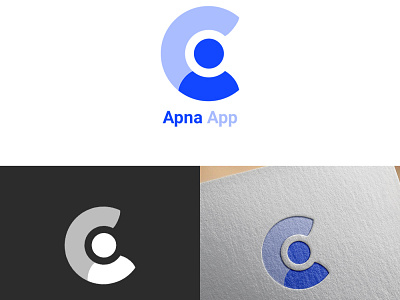 Apna App logo logo design