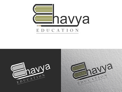 Bhavya Education logo logo design