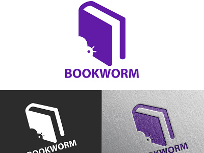 BookWorm logo logo design