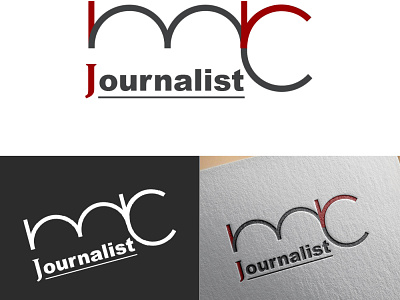 MRC Jounalist logo logo design