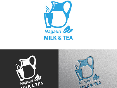 Nagauri Tea logo logo design