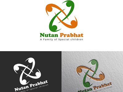 Nutan Prabhat 2 logo logo design