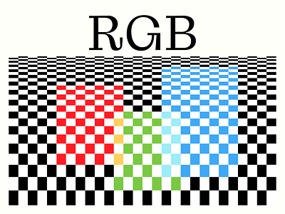 RGB // Experiment geometric graphicdesign illustration illustrator rgb vector visual
