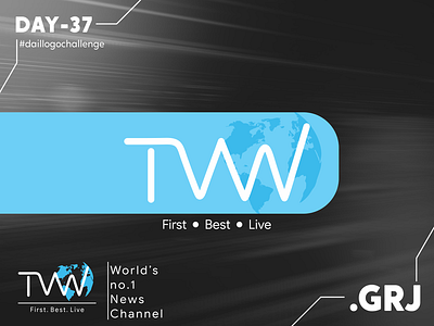 Tvw News Challenge 37 brand branding dailylogochallenge design flat illustration illustrator logo logo challenge logo design concept logotype logotype design media media logo minimal news news design television typography vector