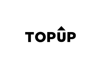 Top Up logo app icon branding brandmark company logo icon logo logo design logo mark logos mark marketing negativespace simple symbol topup topuplogo up upload uplogo web logo