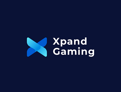 XPAND GAMING app logo branding company logo gaming logo icon logo logo design minimalist minimalist logo simple symbol web logo x letter