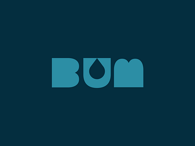 BUM app logo aqua bidet blue branding butt company logo home furnishing icon logo logo design logo mark logos logotype minimal simple wash washing water web logo