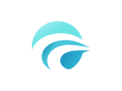 Wave Logo app app icon blue branding clean company logo icon icon app logo logo design logos mark minimal ocean professional simple symbol wave wave logo web logo