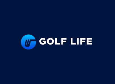 Golf LIfe app icon branding company logo golf golf logo icon icon app logo logo design logo for sale logo mark logo mark symbol logo mark symbol icon logos logotype mark negativespace simple symbol web logo