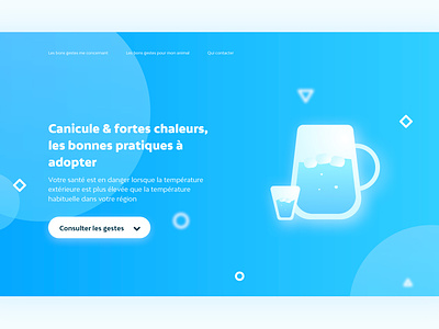 Canicule | UI Design project