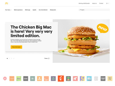 McDonald’s Website Redesign