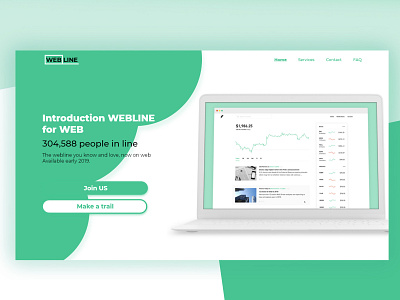 Web statistics landing page landing page photoshop ui design web web design xd design