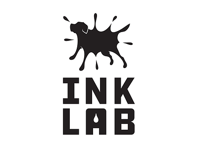 Ink Lab digital ink labrador logo printing retriever