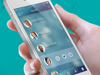 Thumnail hospitals interactive ios medical app microsite mobile app ui ux ux ui visual design website