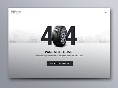 Daily UI #008 - 404 page #dailyui #008