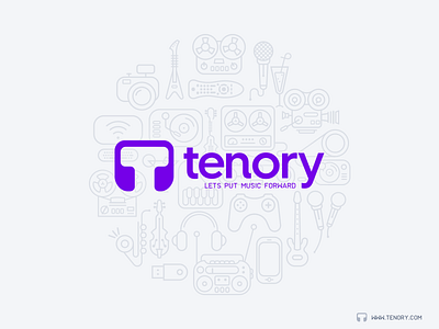 Tenory Poster Illustration