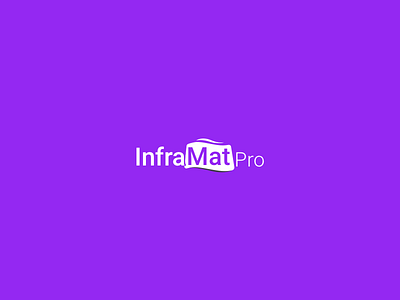 Inframatpro Logo Design branding design graphics icon illustration logo mat print pro unpaid vector website
