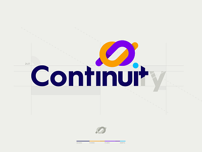 Continuity - Logo design - logo construction