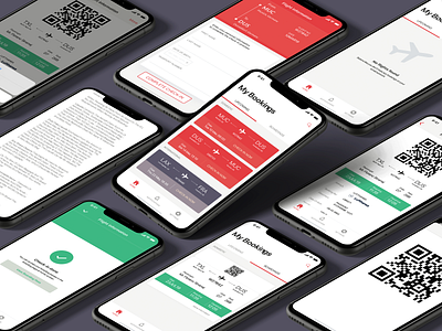 Boarding Passes App Design